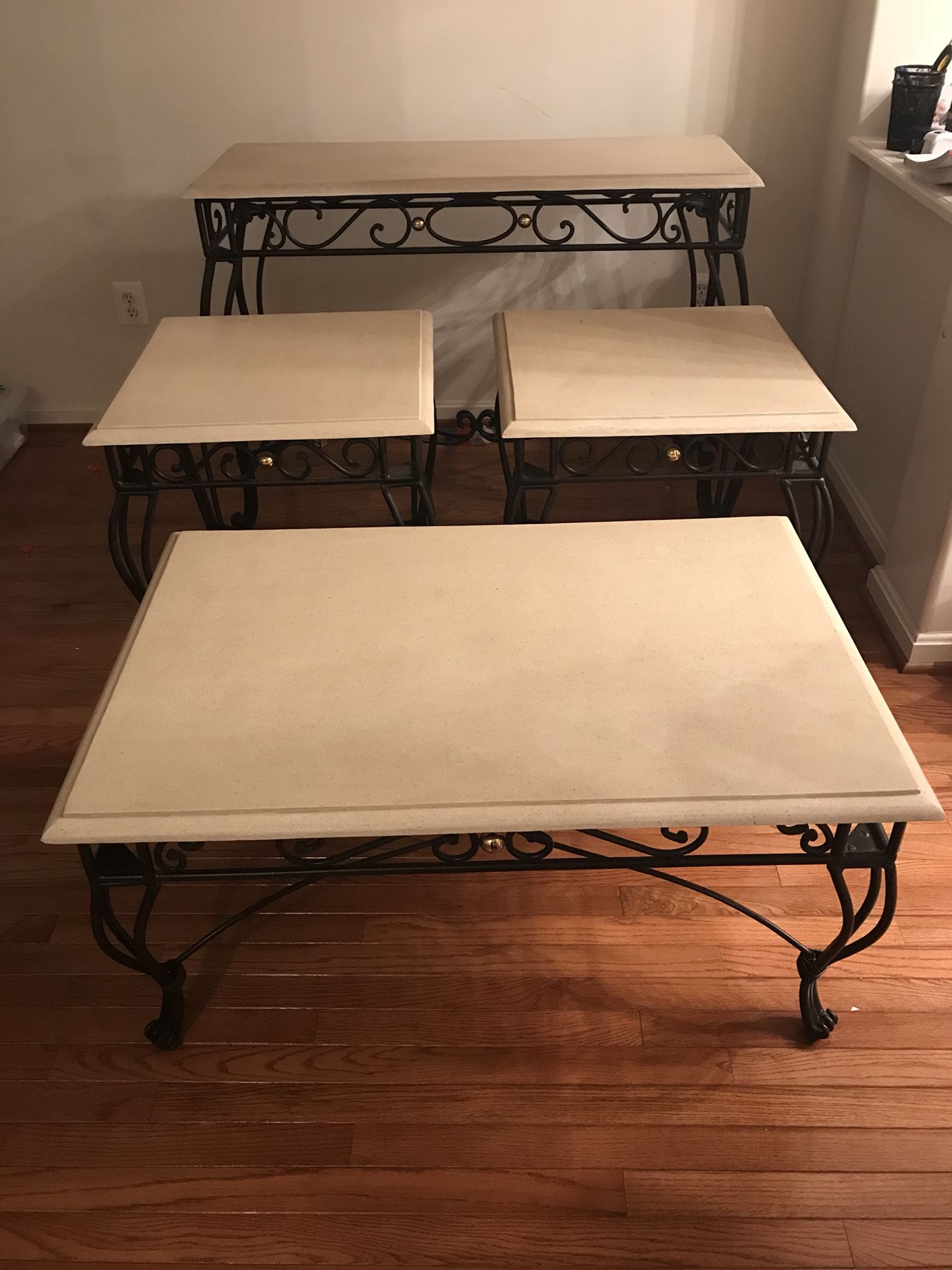 4 Piece Table Set