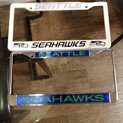 Seattle Seahawks License Plate Frames 