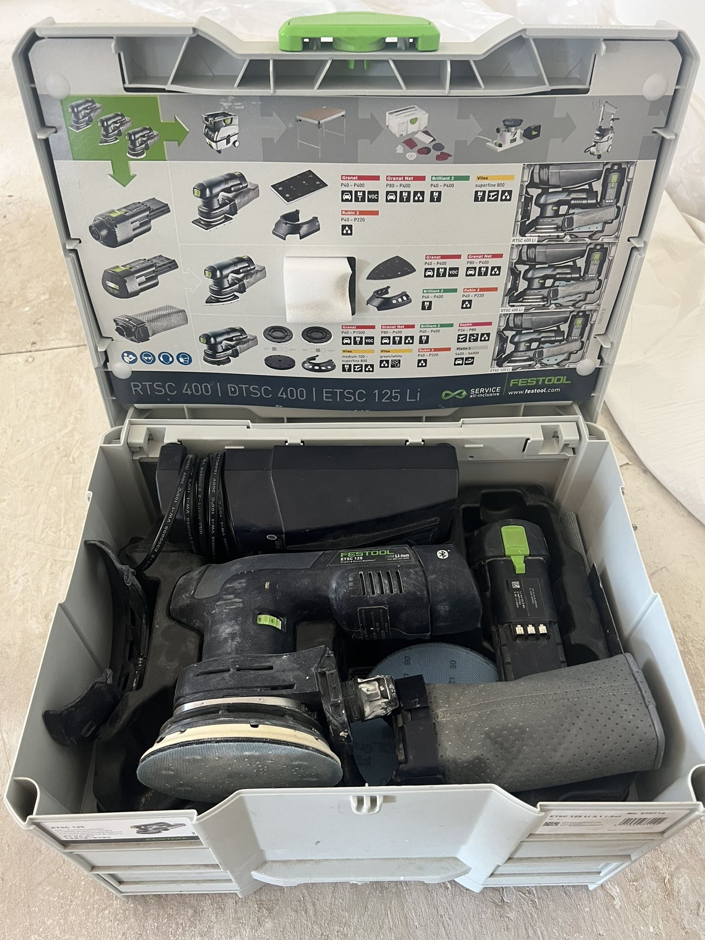 FESTOOL ETSC 125 Random Orbit Sander