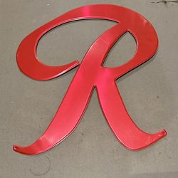 Rainier Beer Big “R” Metal Sign