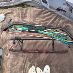 Home Workout Set — Gorilla Bow + Pull-Up Bar Bundle