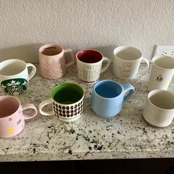Starbucks $5 each Lot of Coffee Ceramic Mug Cup