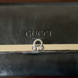 Black Gucci Wallet medium Size