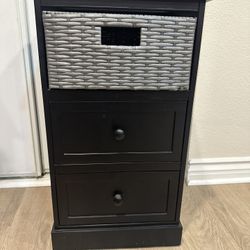 Black And Gray Good End Table