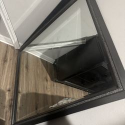 Grey Glitter Body Mirror