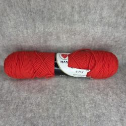 Vintage New  Red Heart Classic Yarn 3.9oz 255 Burnt Orange 100% Orlon Acrylic