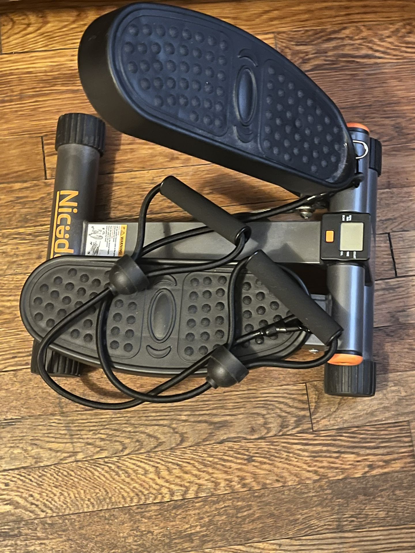 Niceday Steppers for Exercise, Mini Stair Stepper with Resistance Bands at Home Workout