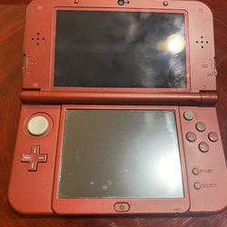 Red “New” Nintendo 3DS  Dual IPS With Box