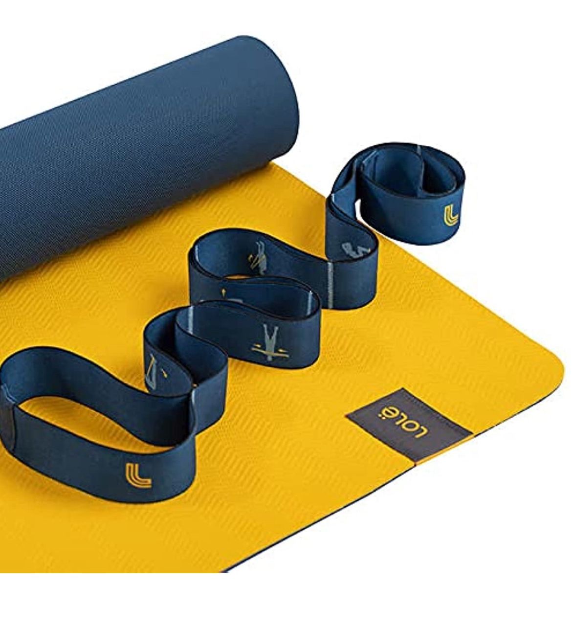 Prima LOLE Yoga Mat plus 2-in-1 Strap and Resistance Band