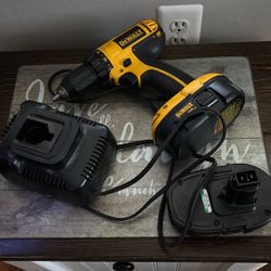 18v Dewalt Drill And Charger (2 Battery’s No Good)