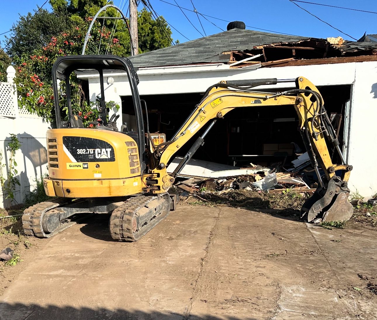 Caterpillar Mini Excavadora 302.7D