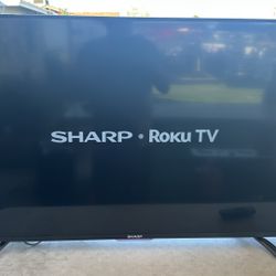Sharp 50” Roku Smart Tv