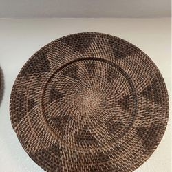 Rattan Plate Wall Decor