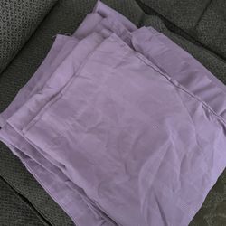 Queen Lavender Sheets With Four Pillowcases