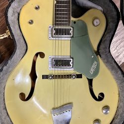 Gretsch 6118 Double Anniversary 1969 - 2-Tone Smoked Green Archtop, Hollow Body Guitar w/ OHSC  