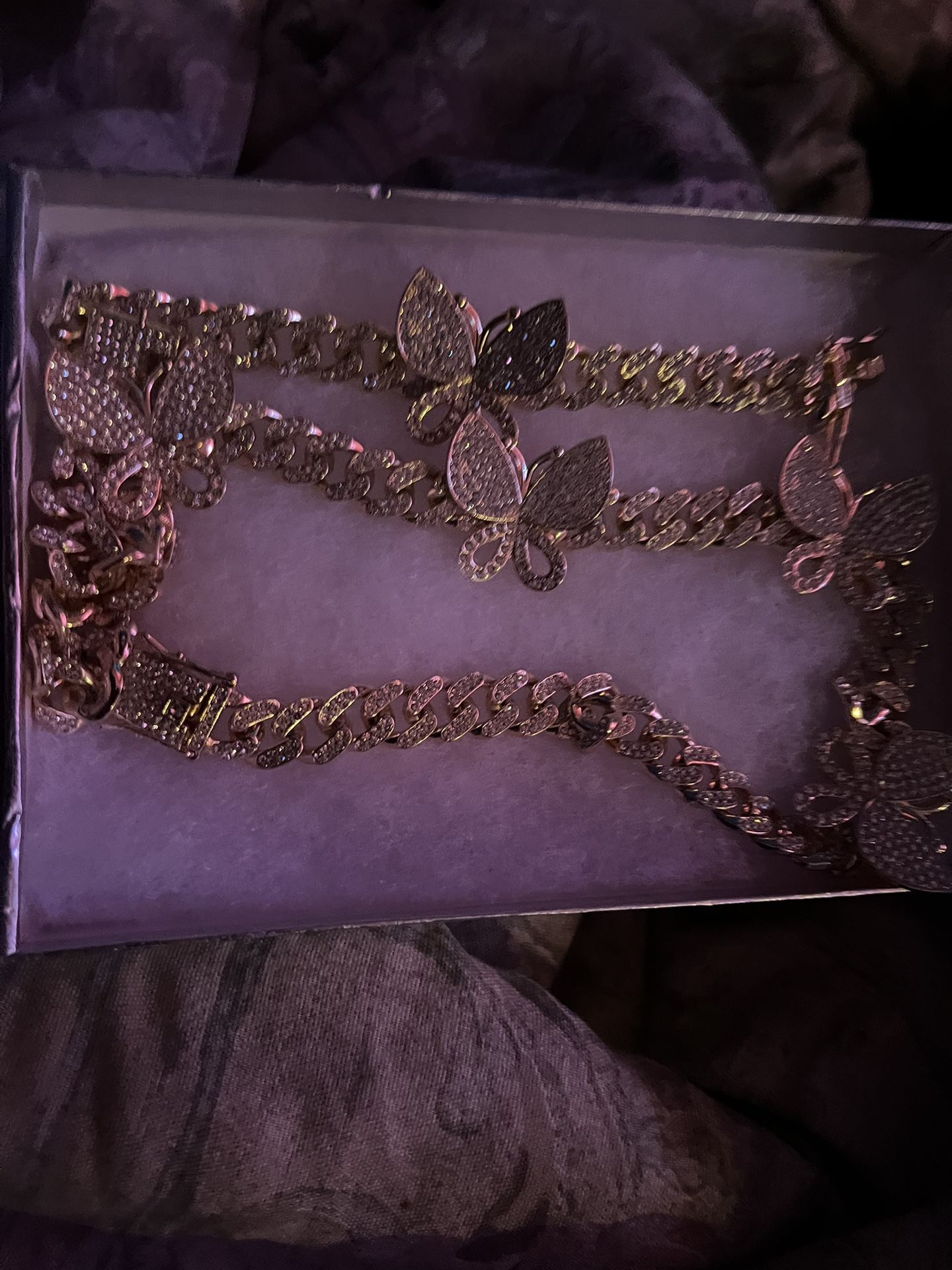 Gold Butterfly Necklace