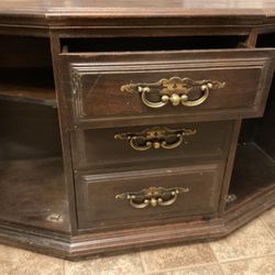 Vintage Wooden Sideboard Cabinet
