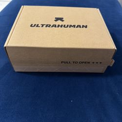 Ultrahuman Ring AIR – Raw Titanium – Size 9 – Brand New & Sealed