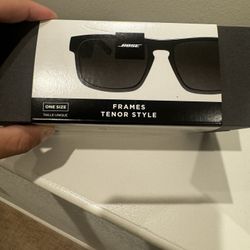 Bose Sunglasses With Bluetooth Headphone Integration  With Re Chargeable Case 