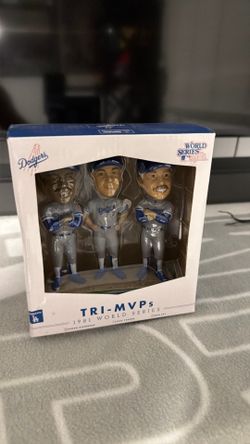 Dodgers Tri-MVPs 1981 World Series Bobblehead
