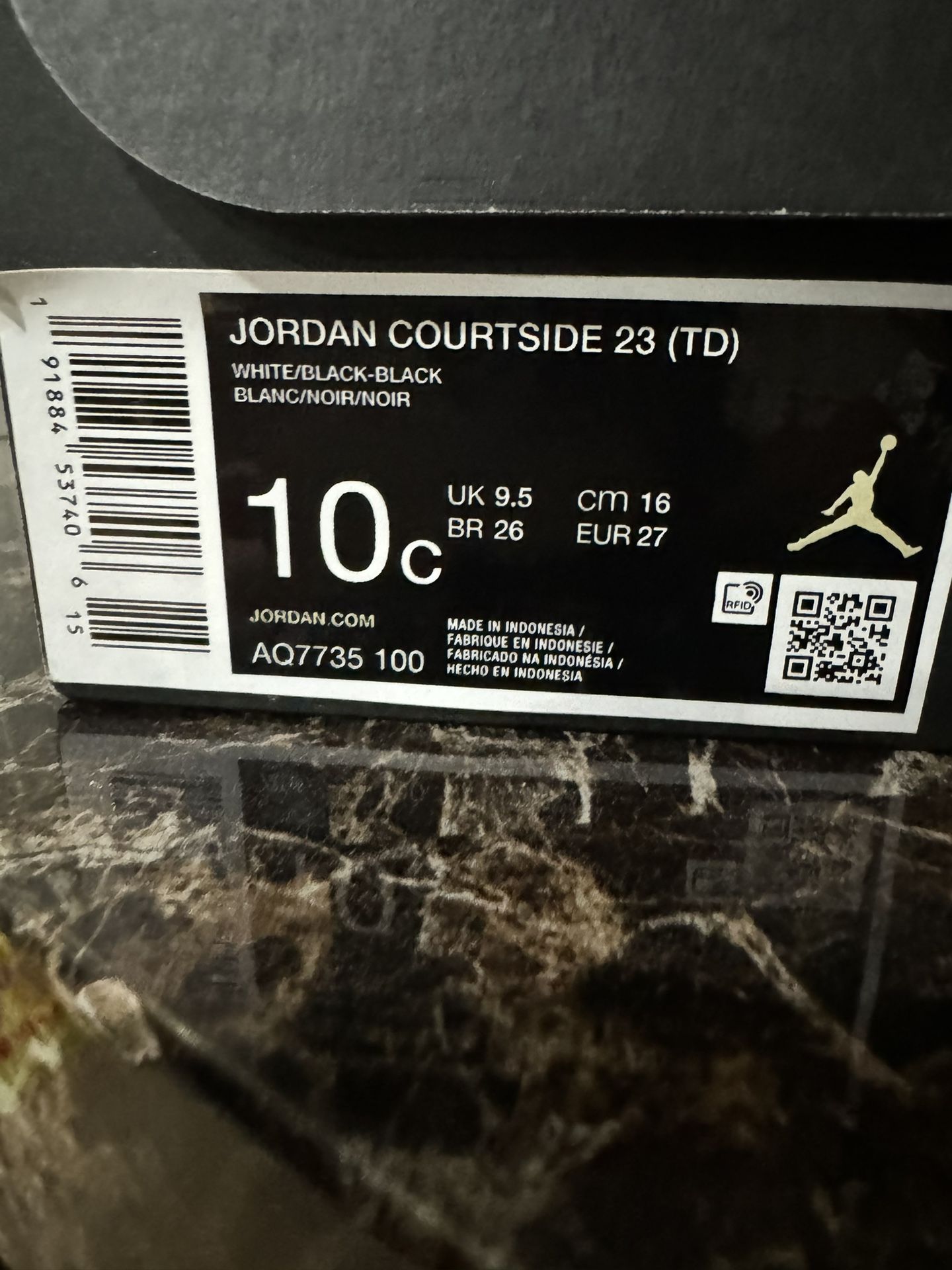 New Jordan courtside 23 Size 10C