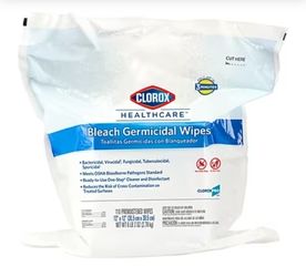 CloroxPro Healthcare Bleach Germicidal Wipes 110 