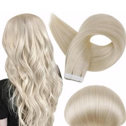 Full Shine Tape In Hair Extensions Double Sided Human Hair
