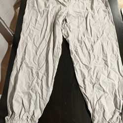 Fashion Nova Grey Track Pants Fashion Casual Windbreaker XL