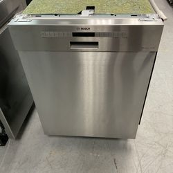 Bosch Stainless steel Built-In (Dishwasher) 23 9/16 Model SHE53B75UC - A-00002683