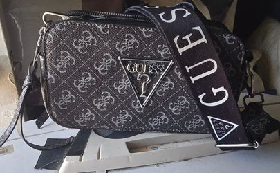 Guess Logo Print Crossbody Bag