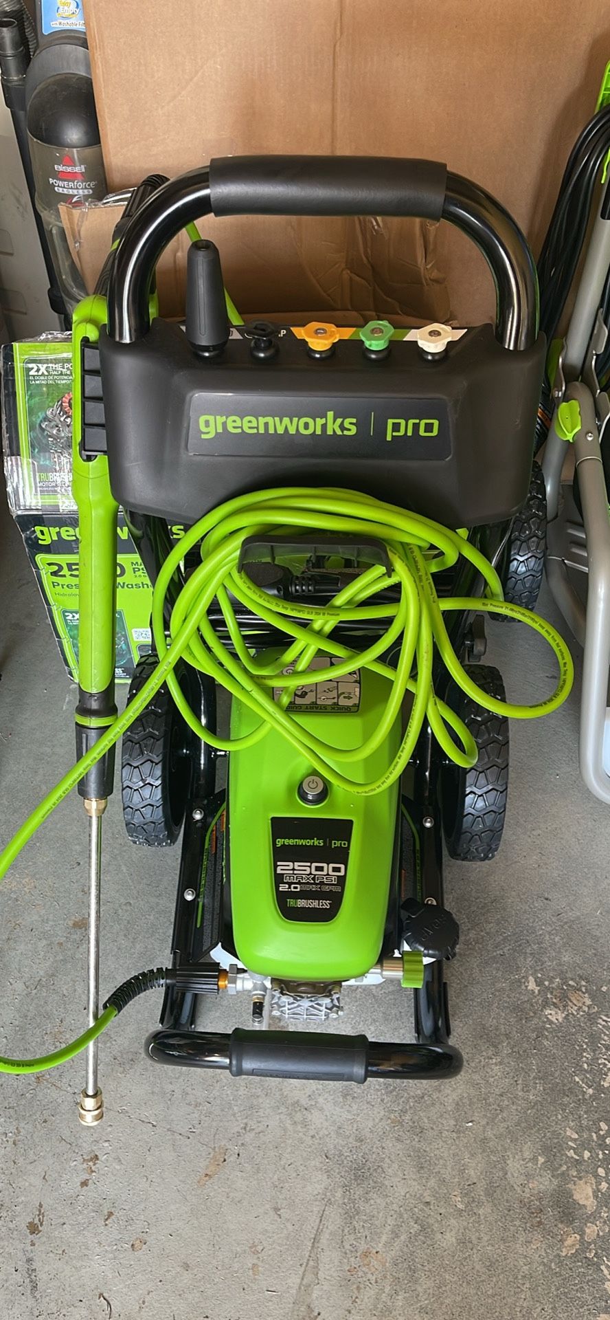 Greenworks 2500 Pressure Washer Pro
