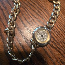 Vintage R.J. Graziano Woman's Chucky Gold Plated Watch