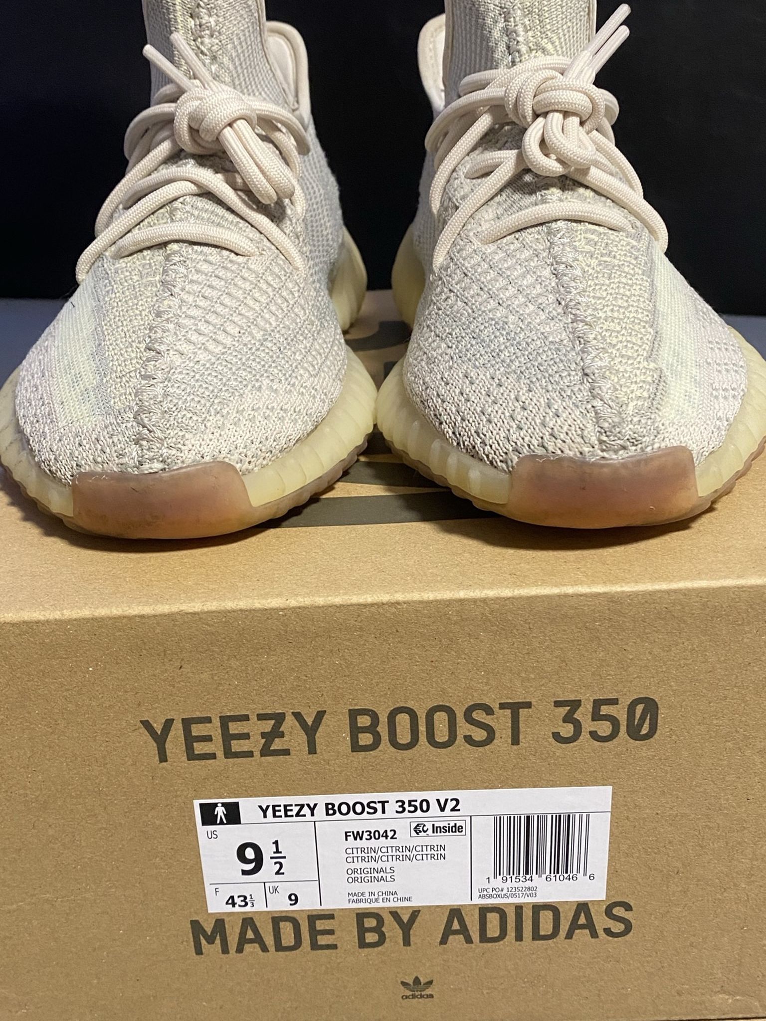 Yeezy 350 Citrin