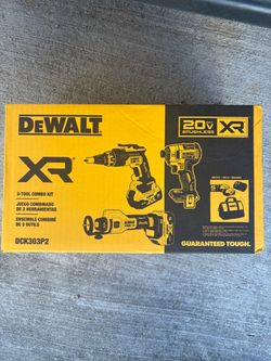 Dewalt combo kit 3 tools