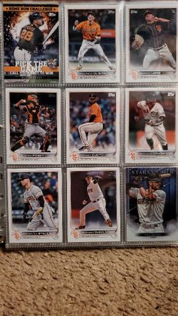 San Francisco Giants Baseball Cards