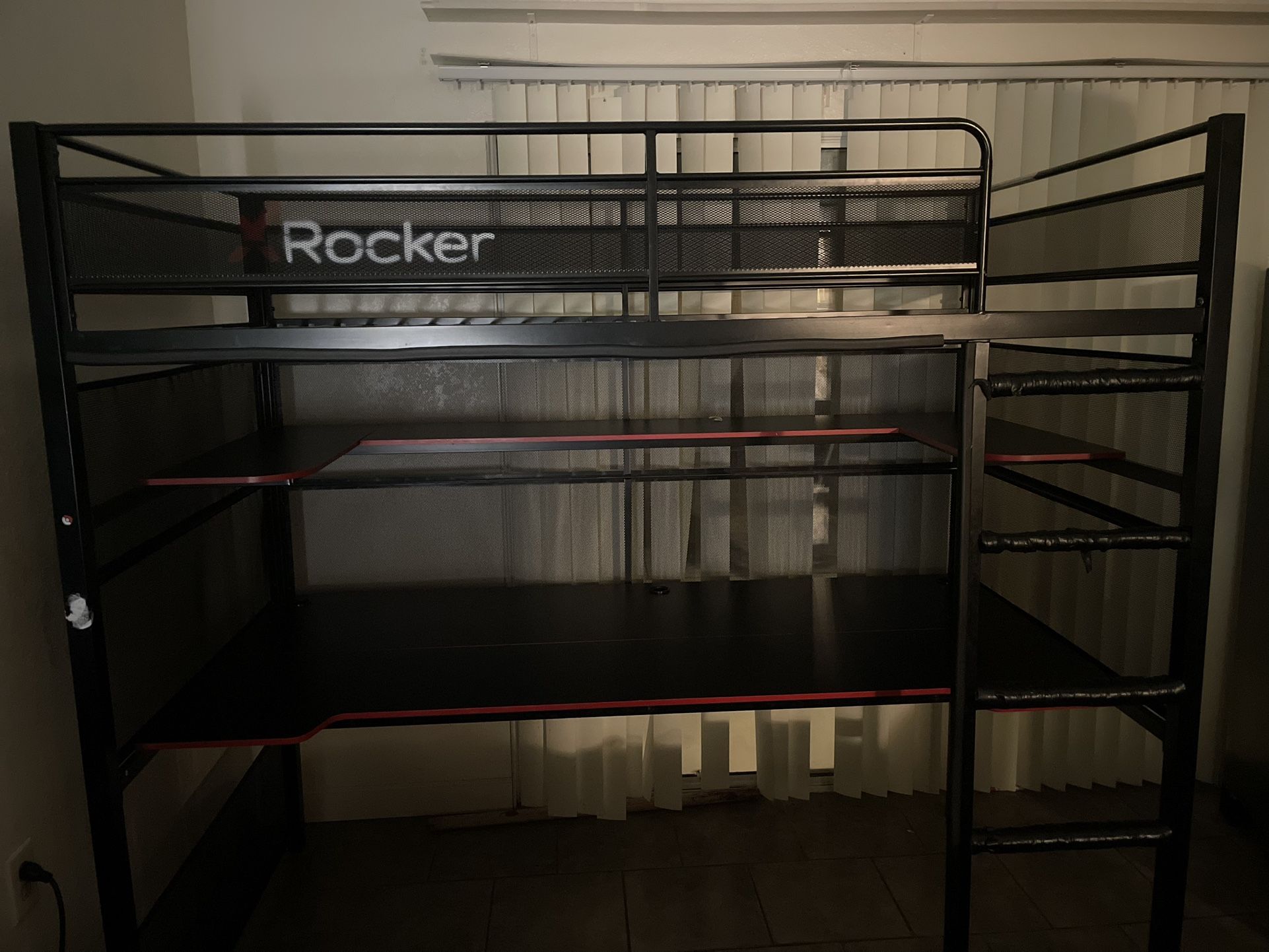 X Rocker Gaming Bunk Bed