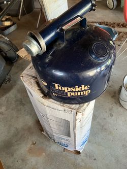 Topside oil changer/sump pump