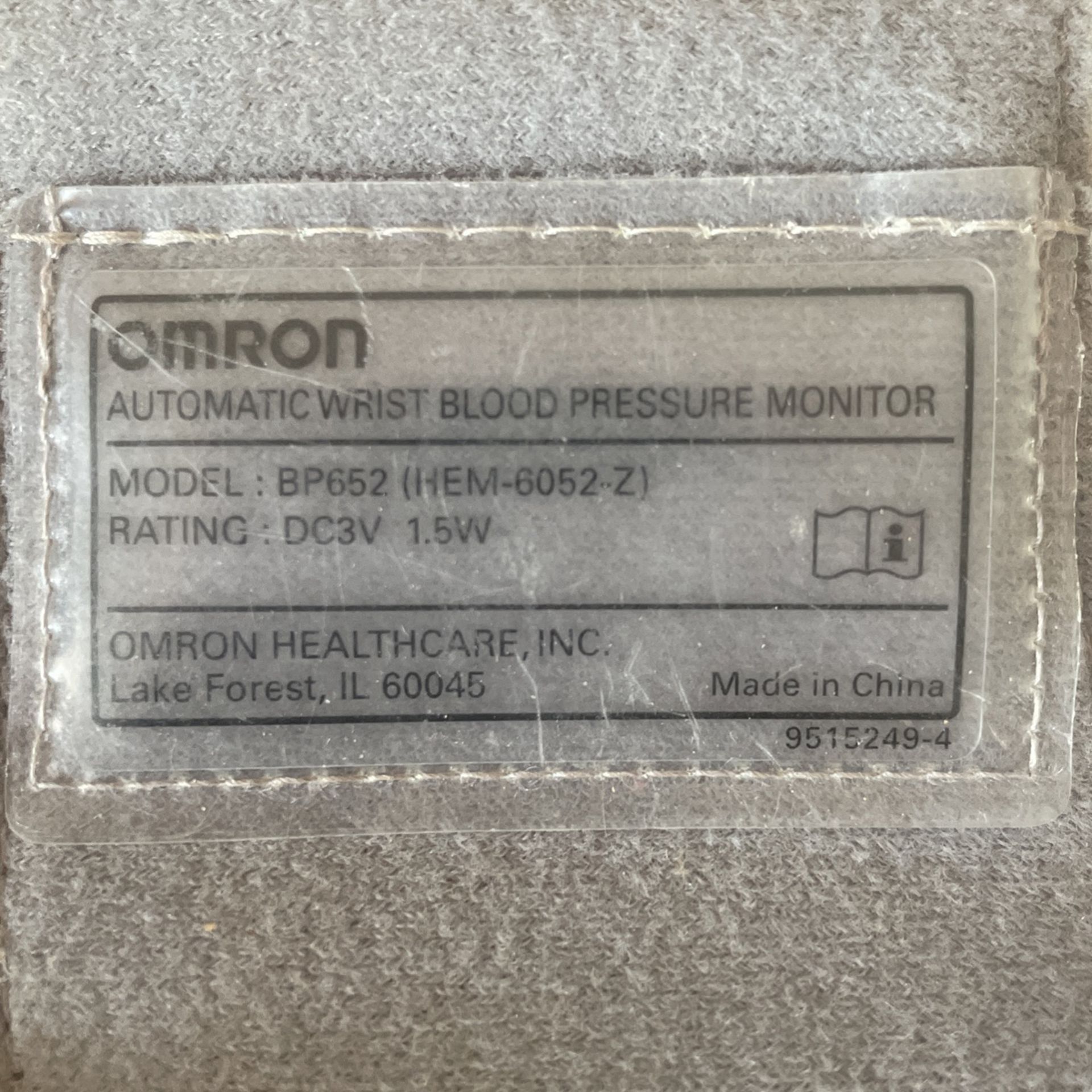 Omron 3 Series Wrist Blood Pressure Monitor BP6100 - drugsupplystore.com