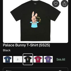 Palace Bunny t shirts