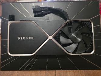 RTX 4080 Founders Edition W/ Box and PSU adapter