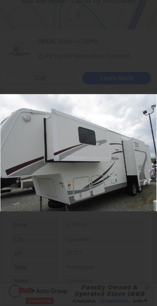 2007 Dutchmen North Shore 35ft