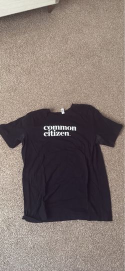 Common Citizen Black Graphic T-Shirt