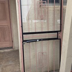 Security Door Missing Mortis Lock 