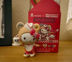 SDCC tokidoki x Hello Kitty and Friends Fast Food Series 3-Inch Mini-Figure NEW