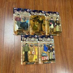 The Beatles Yellow Submarine Set Of 4+1 Action Figures