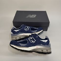 New Balance 2002R Protection Pack Navy Grey (size 8.5)