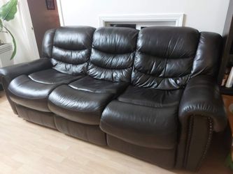 Leather Sofa Recline