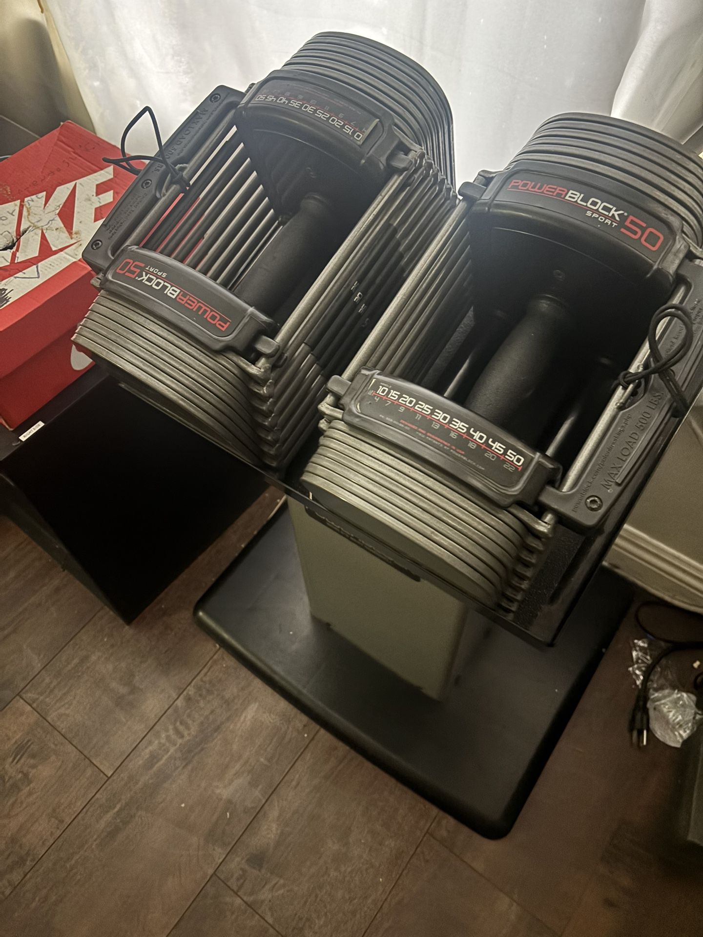 Power Block Weights With Stand