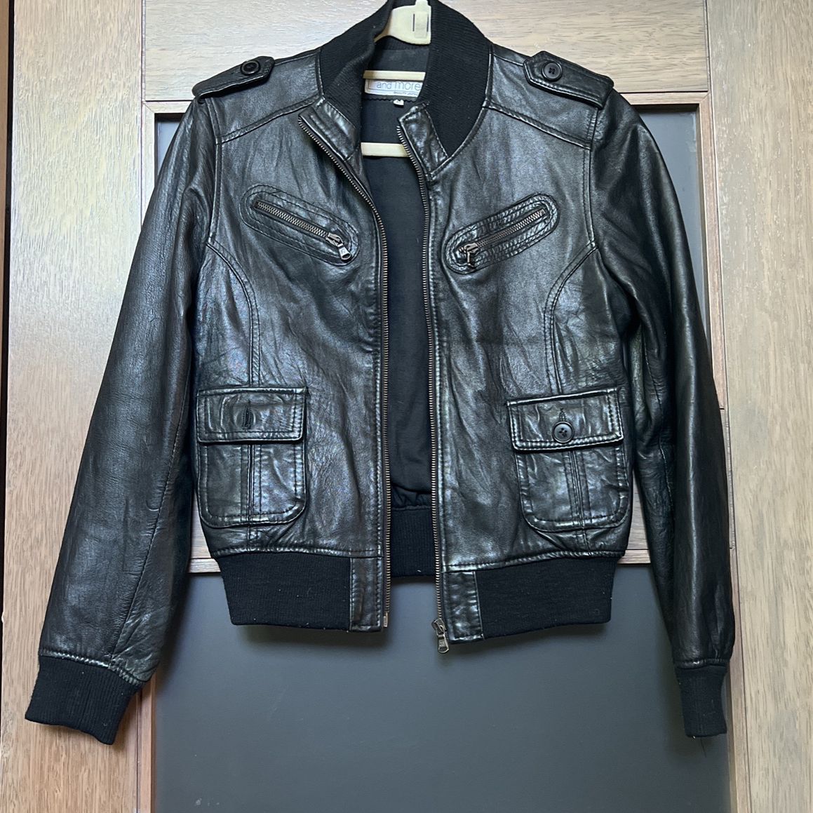 Vintage Leather Members Only Jacket Sz. 42 