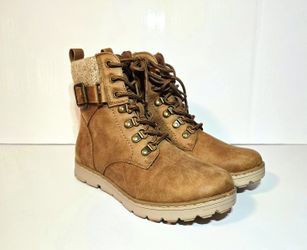 Sonoma Goods For Life Vikie Ankle Boots Womens Size 6.5 Beige Outdoor Footwear